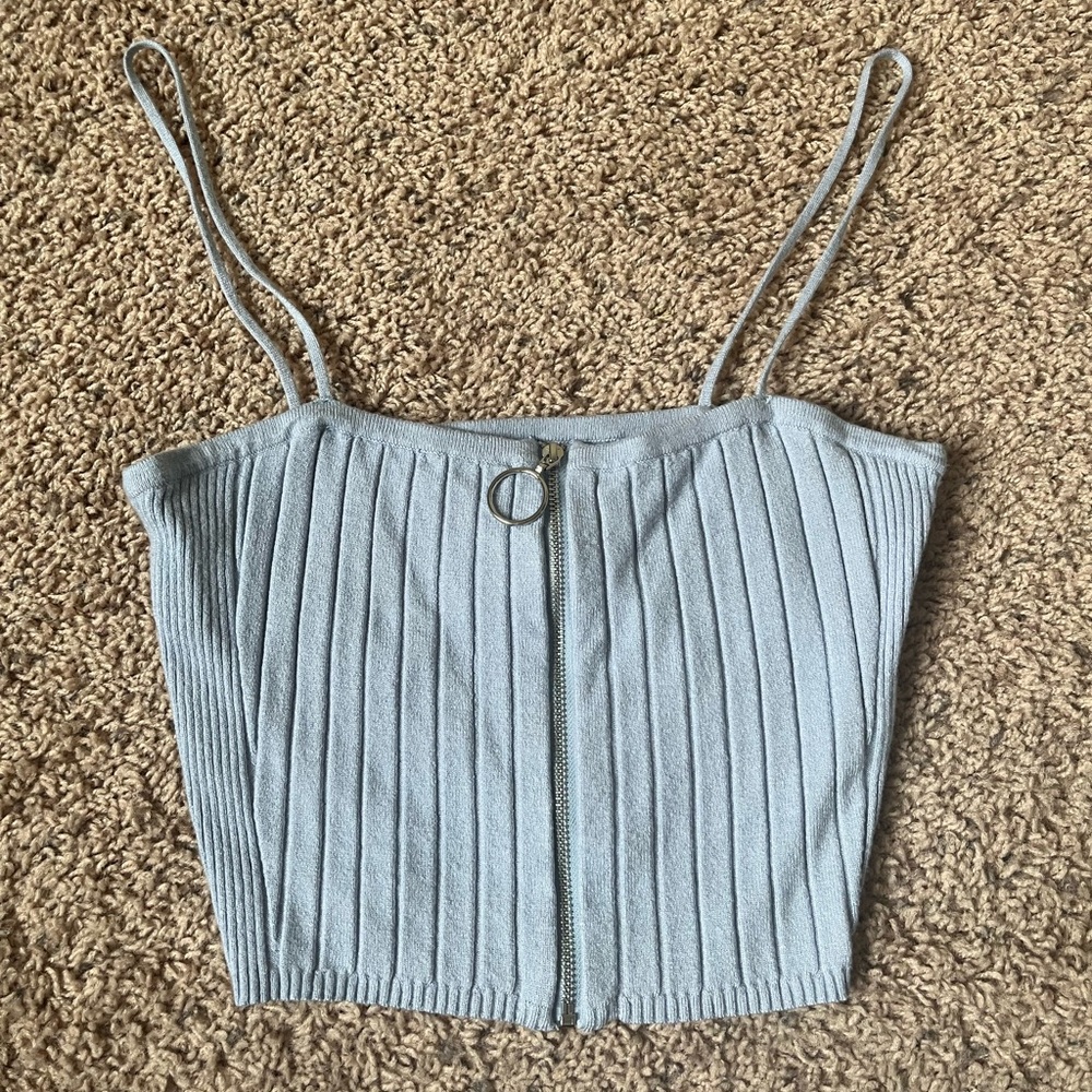 Kendall & Kylie Blue Tank Top